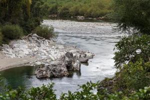 erosione rocciosa insolita vicino alla gola di Buller foto