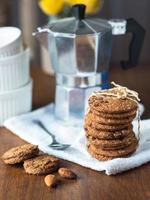 biscotti di farina d'avena fatti in casa foto