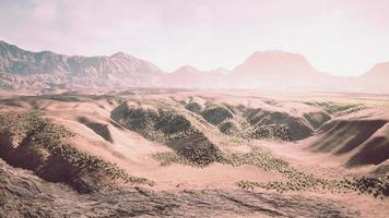 veduta aerea del deserto del Sahara foto