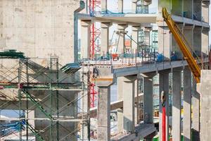 edificio è in costruzione foto