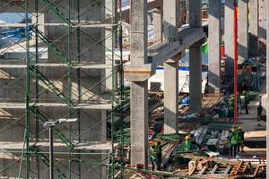 edificio è in costruzione foto