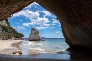 baia della cattedrale penisola di coromandel foto