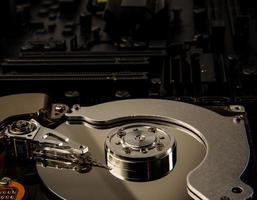 hard disk e tecnologia informatica foto