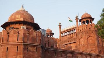 il forte rosso o lal qila è un forte storico nella città di delhi foto