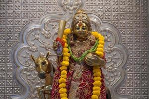 statua di katyayini navratri mata a mandir foto