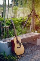 strumento per chitarra di chitarristi professionisti concetto di strumento musicale per l'intrattenimento foto