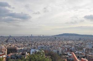 vista di Barcellona foto
