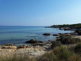 vourvourou karidi beach a calcidica foto