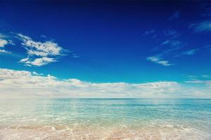 spiaggia tropicale in sicilia italia europa. foto