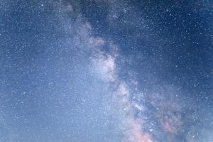 astrofotografia del cielo profondo. mondo della bellezza. carpazi ucraina europa. foto