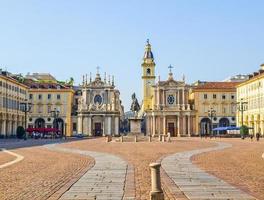 hdr piazza san carlo, torino foto