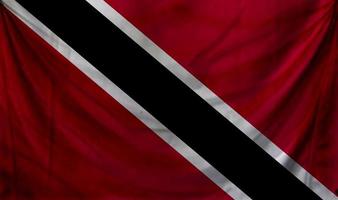 design dell'onda della bandiera di trinidad e tobago foto