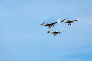 Eastbourne, East Sussex, Regno Unito, 2014. patrouille reva display team ad airbourne foto