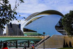 città delle arti e delle scienze in spagna nella città di valencia acquario, museo, parco acquatico. 16.11.2019, valencia, spagna foto