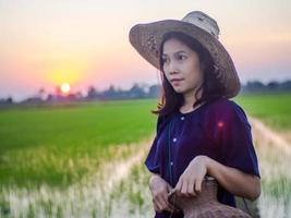 l'agricoltore è donna foto