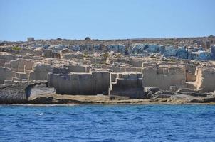 spiaggia delle isole egadi a trapani foto