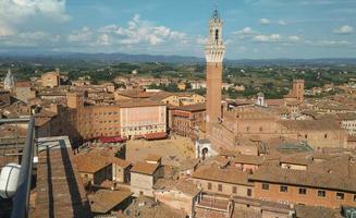 piazza del campo a siena foto