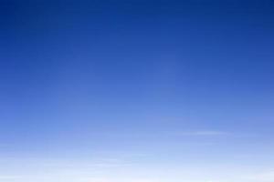 sfondo del cielo blu foto