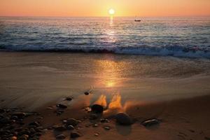 spiagge di puerto vallarta, tramonti e viste panoramiche sull'oceano vicino a el malecon e alla zona di Golden bach foto