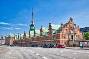 Borsa di borsan edificio a copenhagen foto