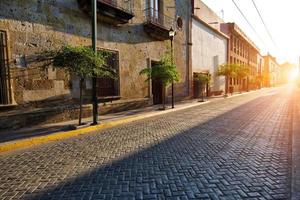 strade di guadalajara nel centro storico della città centro storico foto