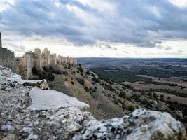 castello medievale nel comune di el burgo de osma foto