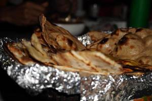 immagini roti indiane al ristorante foto