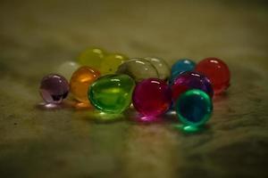 palle di colore cristallo immagine hd foto