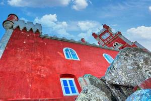 pena palace, sintra - portogallo foto