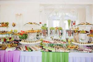 catering per un evento di lusso foto