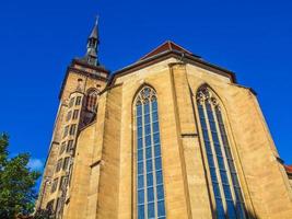 chiesa hdr stiftskirche, stoccarda foto