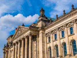 hdr reichstag a berlino foto