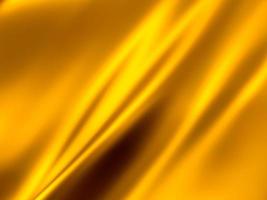 sfondo di texture satinata ondulata oro foto