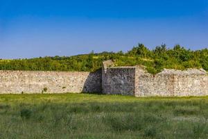 felix romuliana, resti del palazzo dell'imperatore romano galerius vicino a zajecar, serbia foto