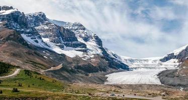 Ghiacciaio Athabasca nel Parco Nazionale di Jasper Alberta foto