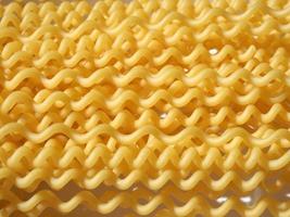 fusilli lunghi alimento foto