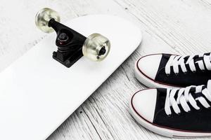 immagine della tavola da skate foto