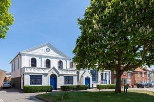 Southwold, Suffolk, Regno Unito, 2010. Cappella Wesleyana foto