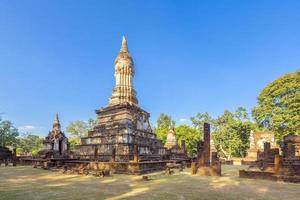 wat chedi chet thaeo, parco storico di sri satchanalai, tailandia foto