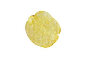 patatine fritte isolato su sfondo bianco foto