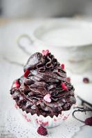 cupcake di San Valentino decorato con foto
