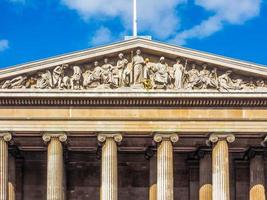 hdr british museum di londra foto