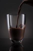 latte al cioccolato foto