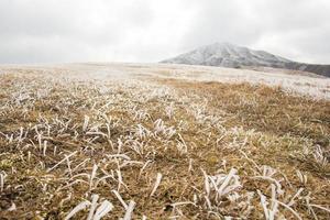 paesaggio di minamiaso - kumamoto, giappone foto