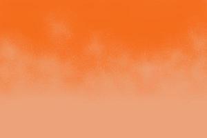 colore arancione spray stampato su sfondo bianco dal computer di programma, grafica a trama ruvida di arte astratta. arti contemporanee, tela di carta artistica monotona, spazio per cornice copia scrivere cartolina foto