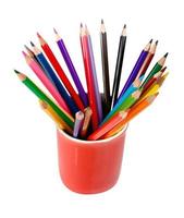 pastelli matite colorate foto