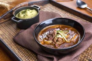 cibo alla Stroganoff di manzo foto