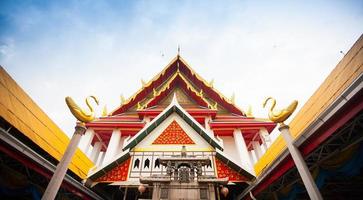 tempio di bangkok, thailandia foto