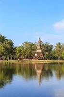 wat traphang ngoen, parco storico di shukhothai, tailandia foto