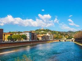 hdr santuario della madonna di lourdes a verona foto